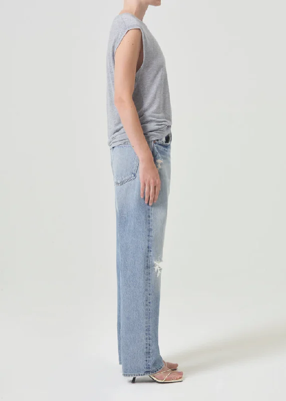 Agolde 90'S Mid Rise Straight Jeans in Threadbare