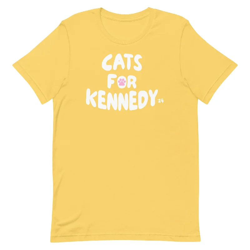 Cats for Kennedy Unisex Tee