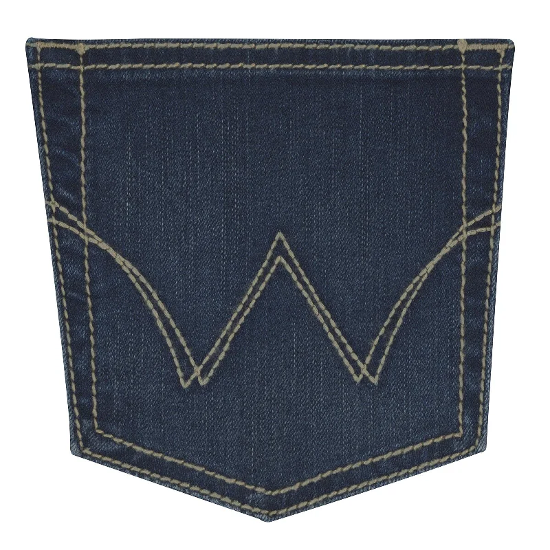 Wrangler Women's Q-Baby Ultimate Riding Jean in Dark Blue (Available In Regular & Plus Sizes!)