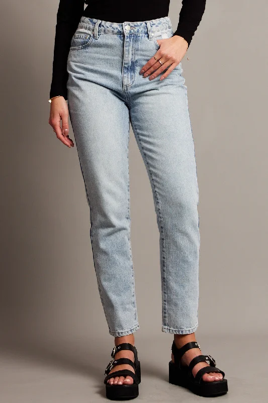 Denim Boyfriend Jean High Rise