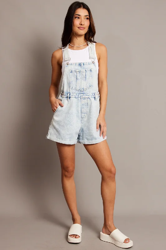 Denim Denim Overalls