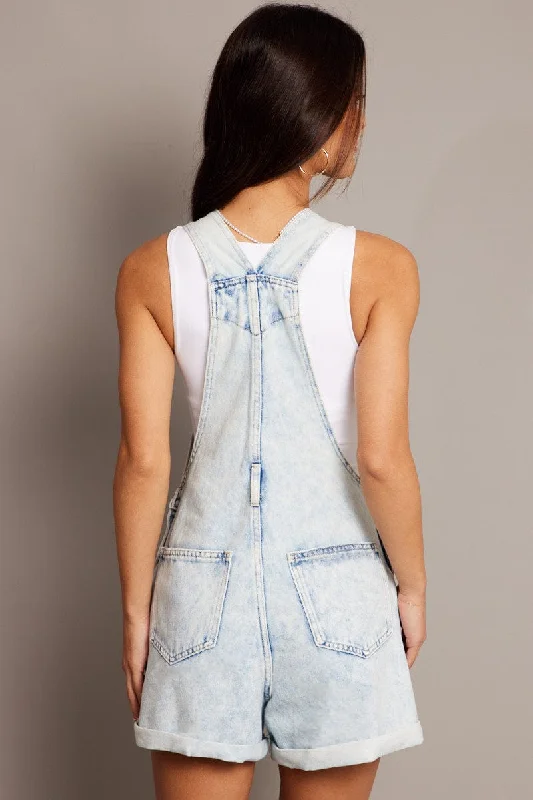 Denim Denim Overalls