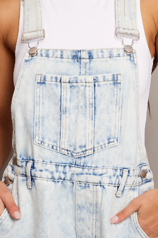 Denim Denim Overalls