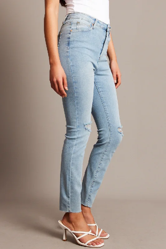 Denim Skinny Jean High Rise