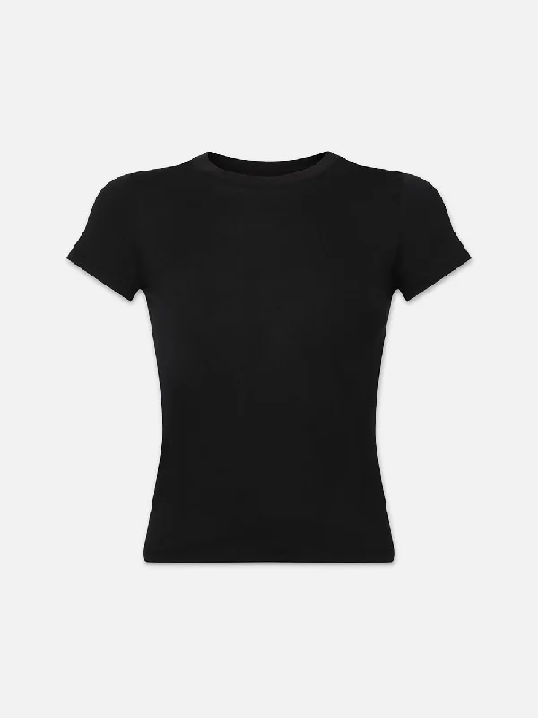 Baby Tee -- Black