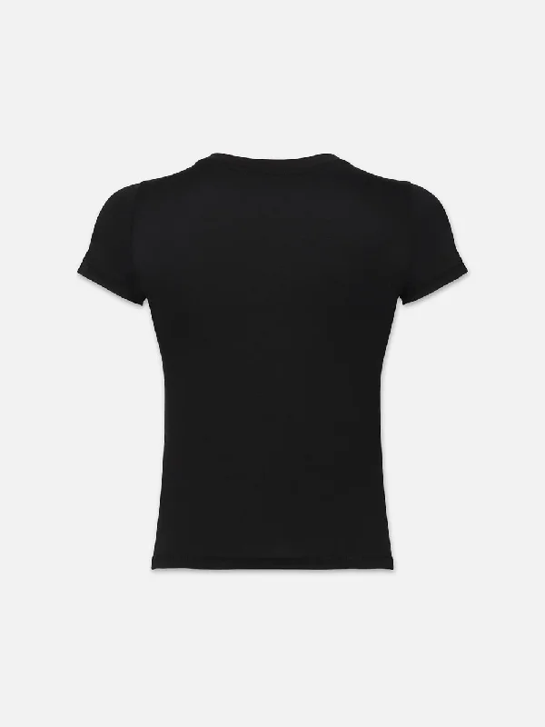 Baby Tee -- Black