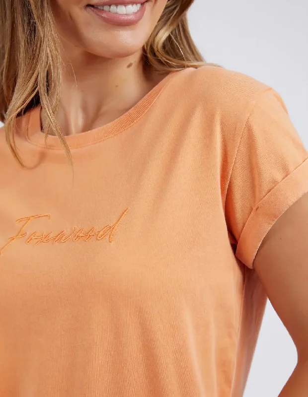 FOXWOOD SIGNATURE TEE TANGERINE