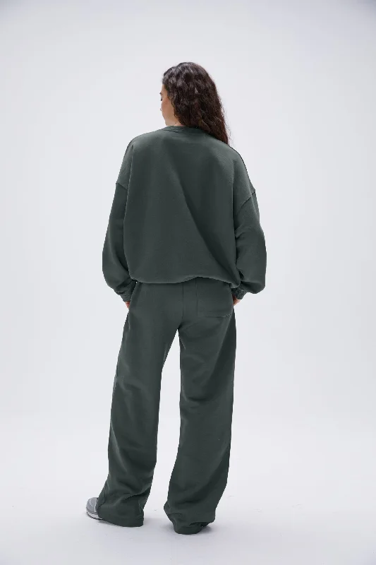 Freehand Oversized Sweatshirt - Mineral Green