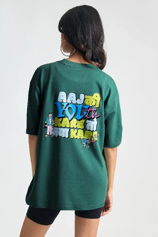 Green Aaj Ki Youth Tee