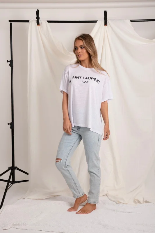 Love Lily The Label | Laurent Tee | White