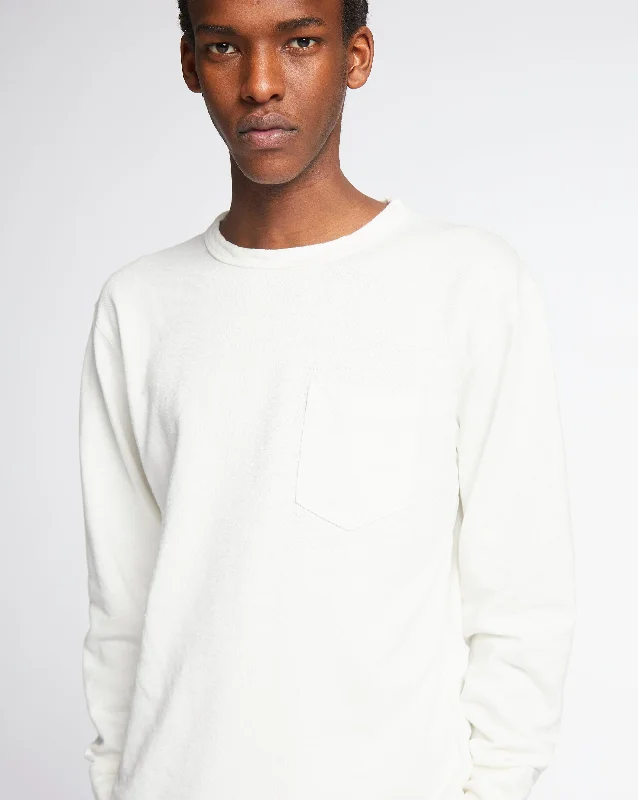 L/S Pocket T Military Jersey Natural