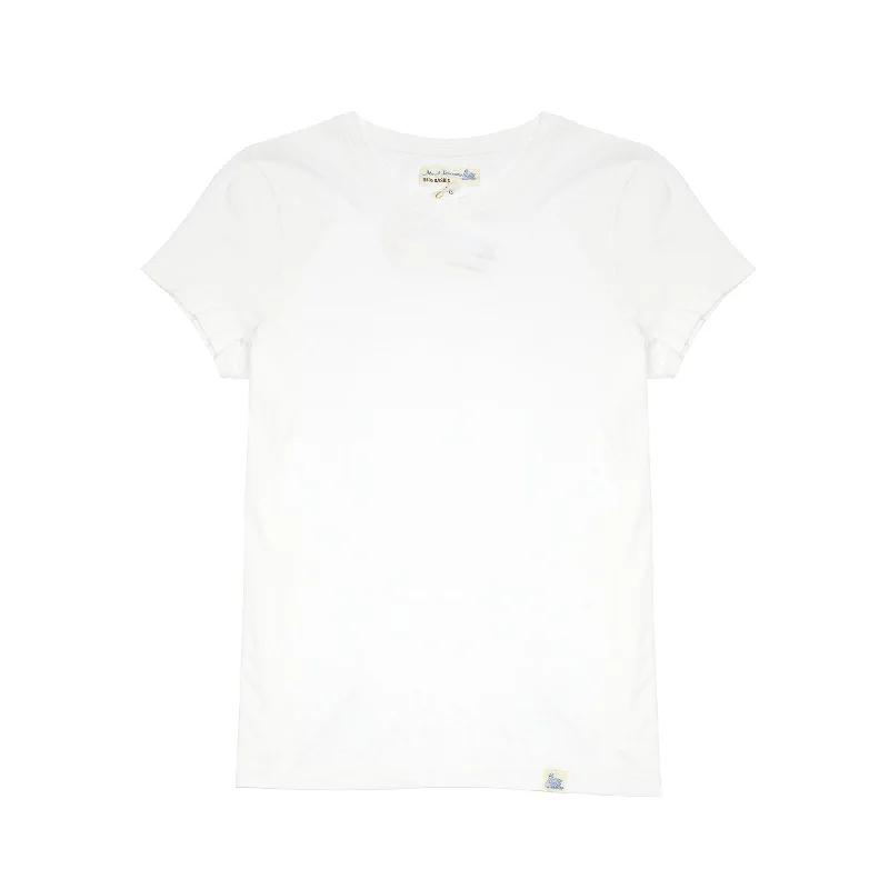 Merz b Schwanen Women's Good Basics T-shirt in White