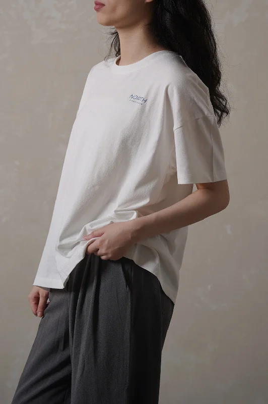 OVERSIZED T-SHIRT WITH PRINT