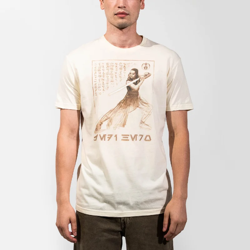 Rey Jedi Hero Natural Tee