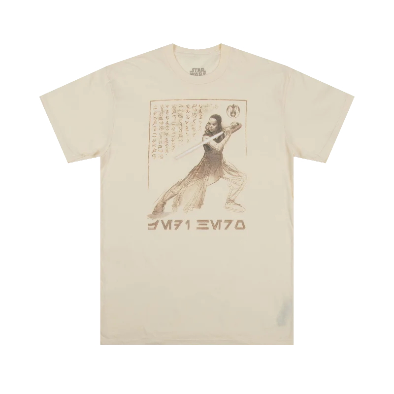 Rey Jedi Hero Natural Tee