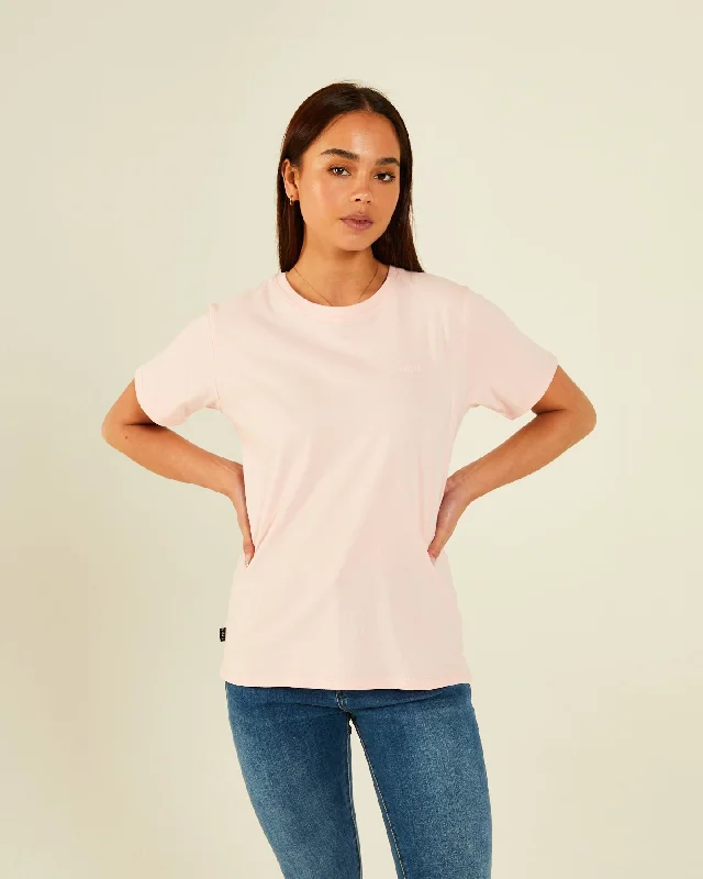 Jada Basic O Neck Bermuda Pink