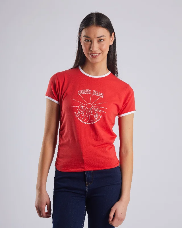 Priscilla Tee Pepper Red