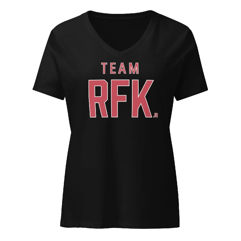 Team RFK Jr. Women’s Relaxed V-Neck Tee