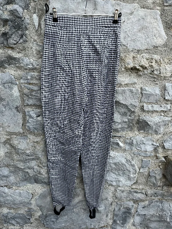 80s gingham pants uk 6