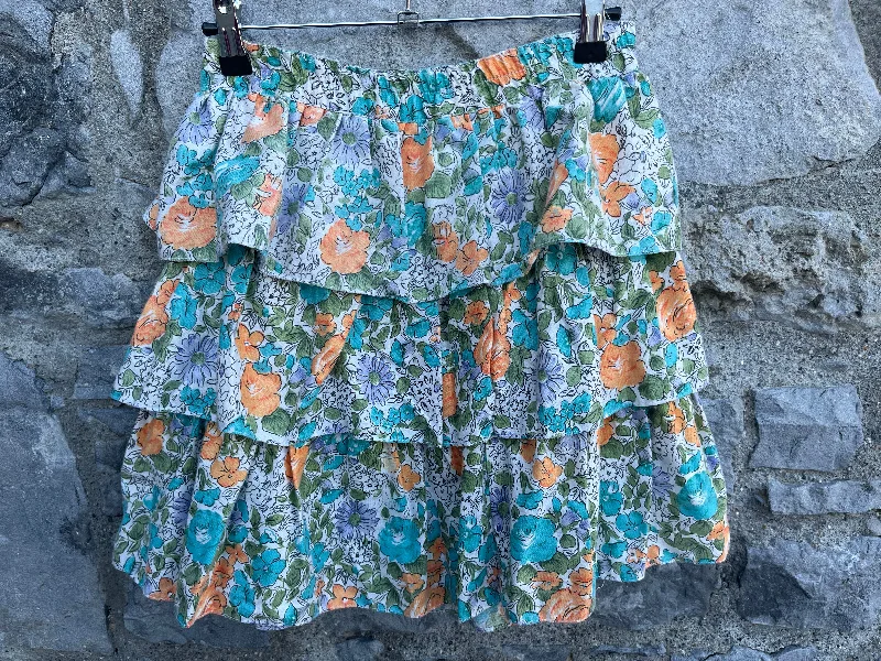 80s ruffles skirt   12y (152cm)