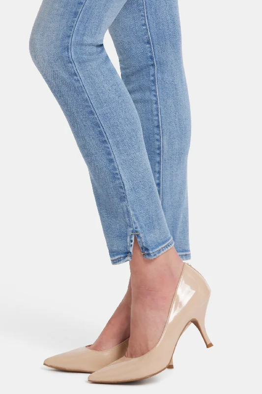 Alina Skinny Pull-On Jeans - Blue Valley