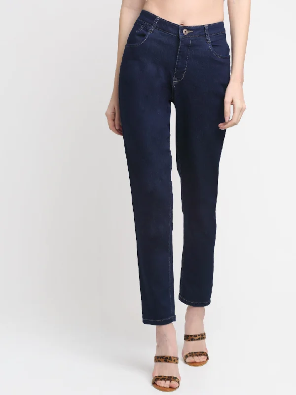 Cantabil Women's Indigo Jeans