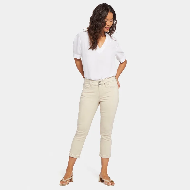 Chloe Capri Jeans - Feather