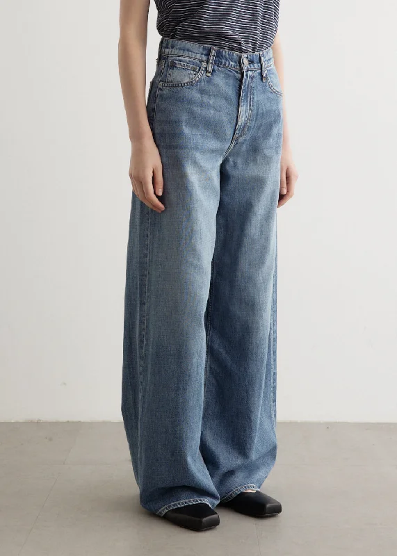 Featherweight Sofie Wide Leg Jeans