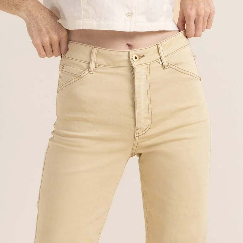 Hwy 395 Pant Denim - Crema