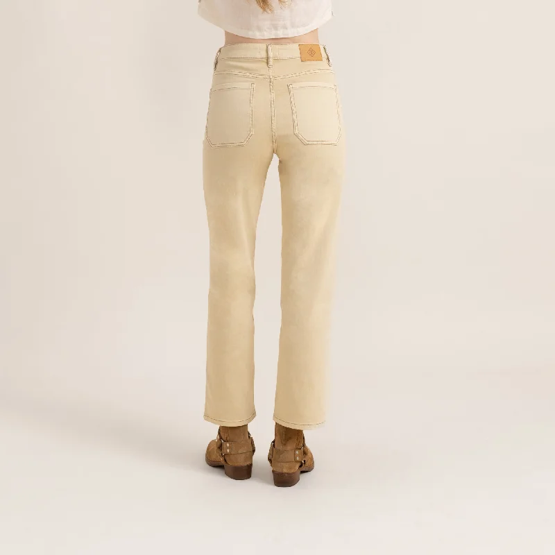 Hwy 395 Pant Denim - Crema