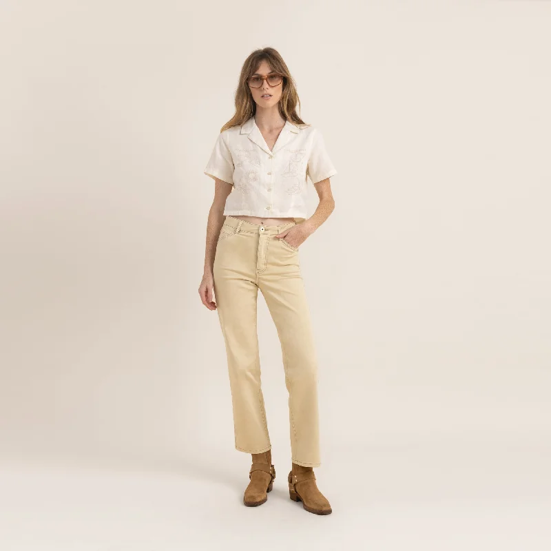 Hwy 395 Pant Denim - Crema