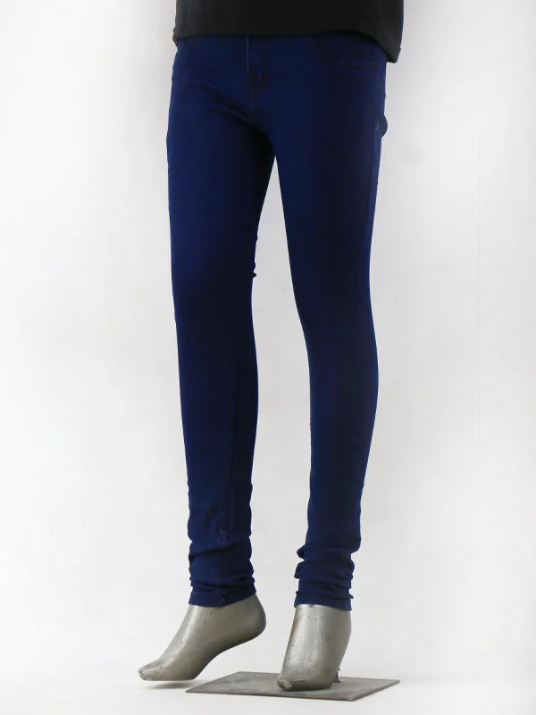 LJ03 Stretchable Denim Jeans For Womens Navy Blue