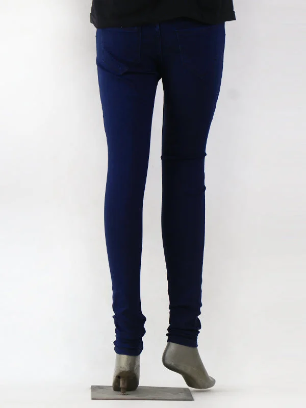 LJ03 Stretchable Denim Jeans For Womens Navy Blue