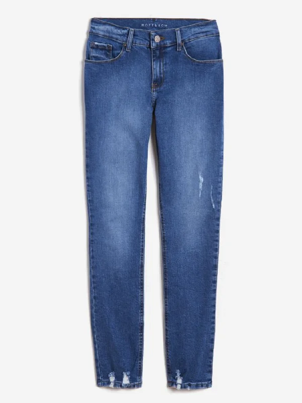 Slim Straight Ridge Jeans