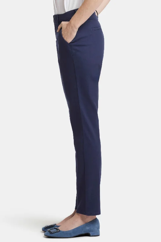 Sheri Slim Trouser Pants - Starless Sky