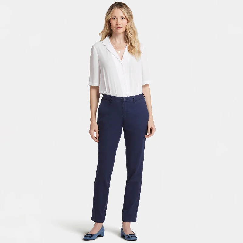 Sheri Slim Trouser Pants - Starless Sky