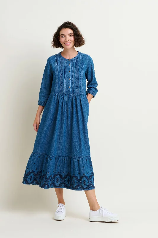 Tamsin Denim Maxi Dress