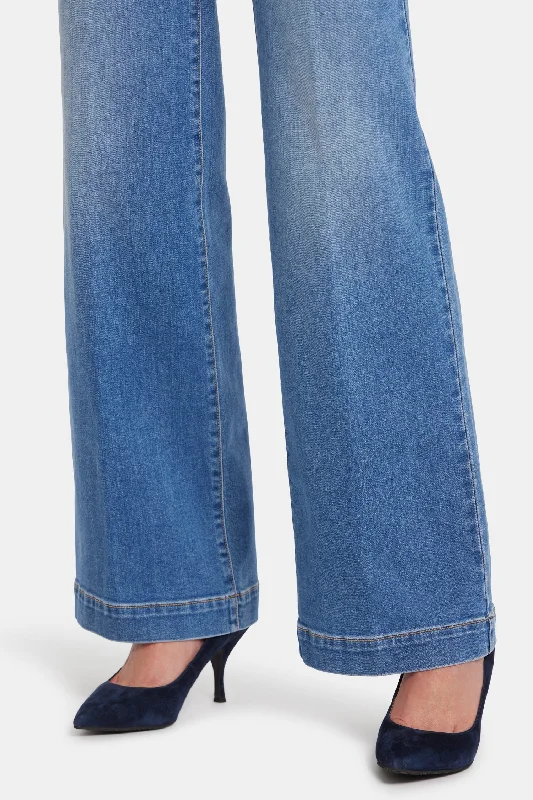 Teresa Wide Leg Jeans - Water Canyon