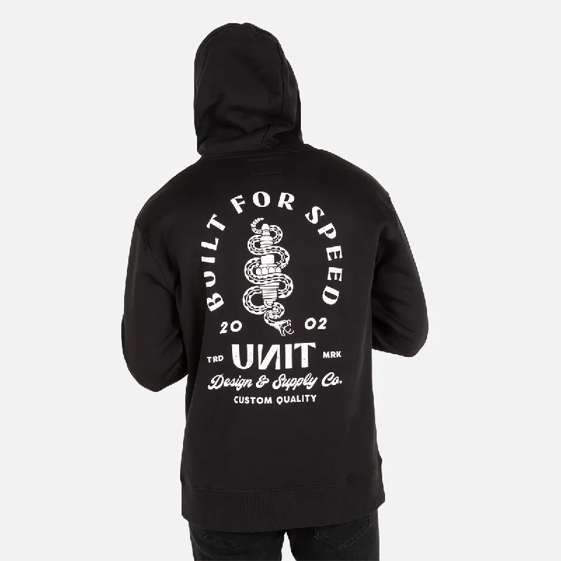 Unit Rattle Hoodie - Black