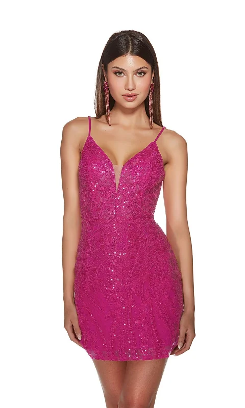 Alyce Short Party Dress 4812 Tunics Short Trendy