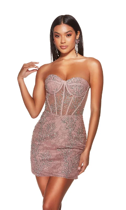 Alyce Short Party Dress 4865 Tunics Wedding white