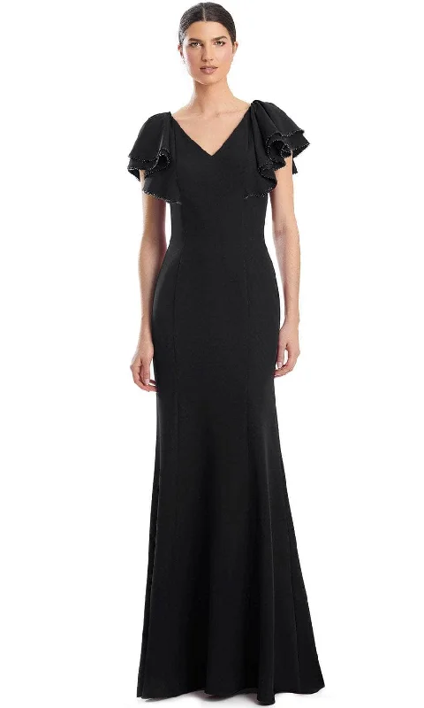 Alexander by Daymor 1968S24 - Flutter Sleeve Sheath Evening Dress Tunics Sale discount