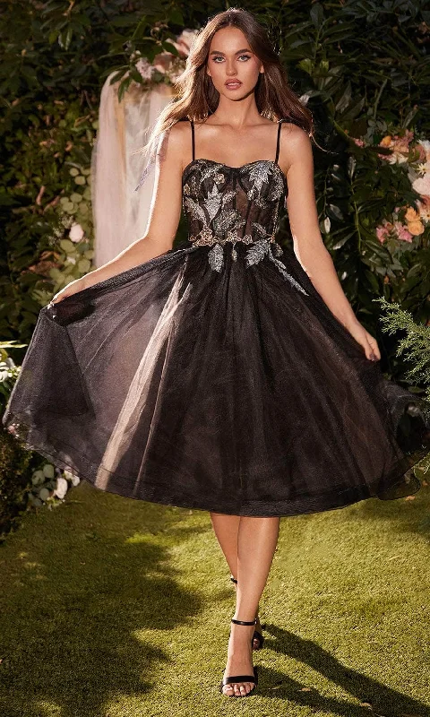 Andrea and Leo A1227 - Bow Straps A-Line Evening Dress Tunics Practical easy-care