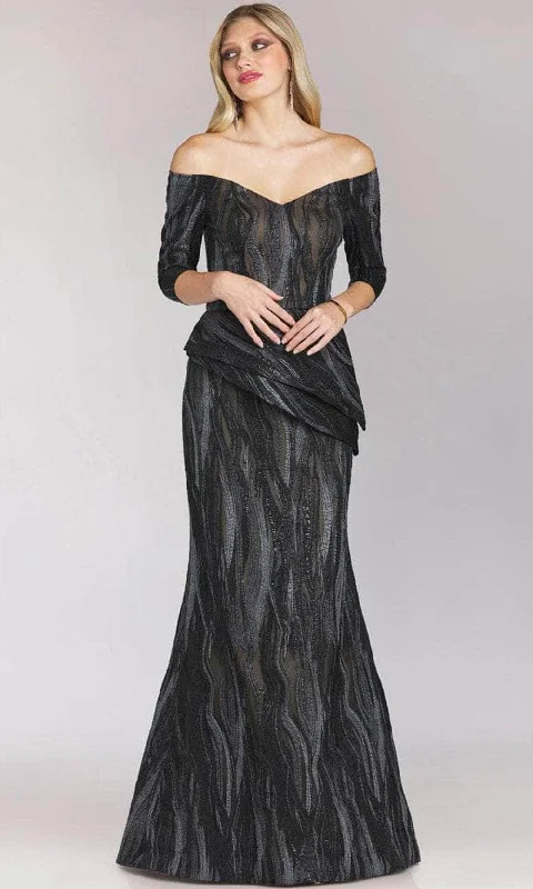 Feriani Couture - Semi-Sweetheart Trumpet Evening Dress 18212 Tunics Cozy soft