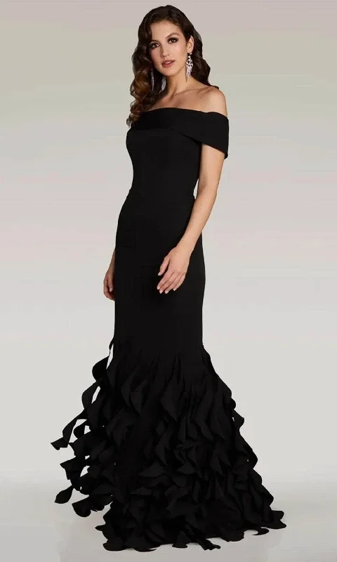 Gia Franco 12365 - Ruffled Mermaid Evening Dress Tunics Recommended stylist