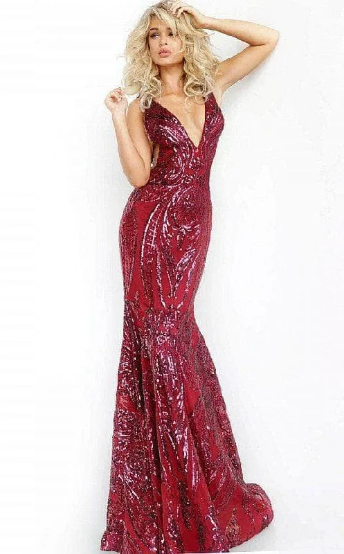 Jovani - Sleeveless Sequin Evening Dress 3186SC Tunics Exclusive limited