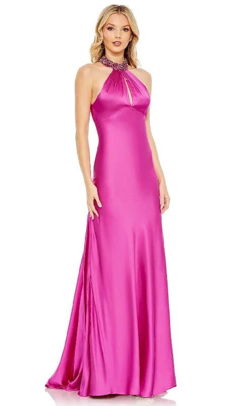 Mac Duggal 70252 -High Halter Evening Dress Tunics Polka dots