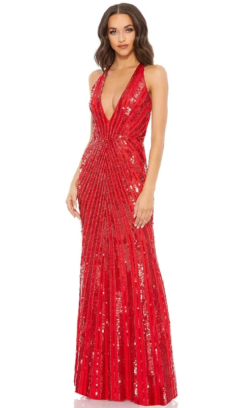 Mac Duggal 93560 - Shimmering Sleeveless Evening Dress Tunics Solid Classic