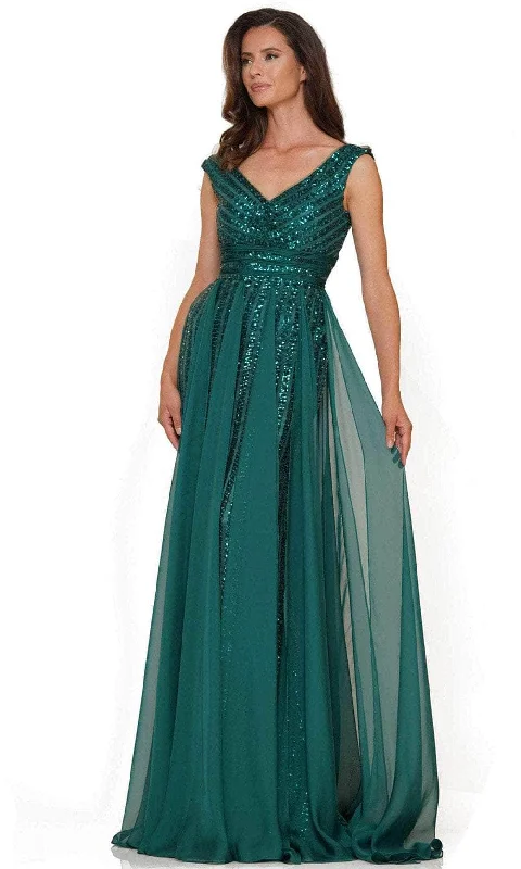 Marsoni by Colors M314 - Sleeveless V-Neck Evening Dress Tunics Yoga stretchy