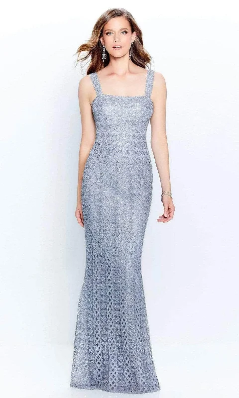 Montage by Mon Cheri 120916 - Square Sequin Lace Evening Dress Tunics Top rated